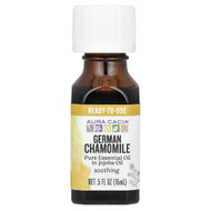 <img alt="Aura Cacia, Pure Essential Oil in Jojoba Oil, German Chamomile, 0.5 fl oz (15 ml)" title="Aura Cacia, Pure Essential Oil in Jojoba Oil, German Chamomile, 0.5 fl oz (15 ml),051381912338"
