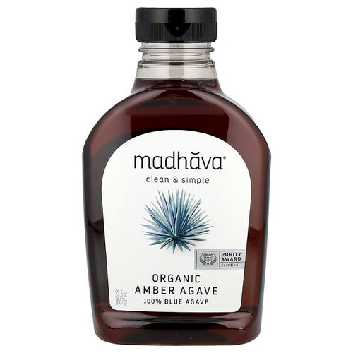 <img alt="Madhava, Organic Amber Agave, 23.5 oz (667 g)" title="Madhava, Organic Amber Agave, 23.5 oz (667 g),078314212358"