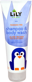 Lily of the Desert Kids Aloe-Based Shampoo & Body Wash Fragrance-Free - 8 fl oz