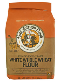 King Arthur Flour, White Whole Wheat Flour - 5 lbs