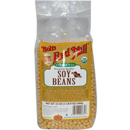 Bobs Red Mill, Organic Soy Beans, 24 oz (680 g)
