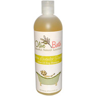 Olive Bath, Olive Oil Dog Shampoo, Lemon Lavender Scented, 16 fl oz (473 ml)