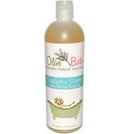 Olive Bath, Olive Oil Dog Shampoo, Eucalyptus Scented, 16 fl oz (473 ml)
