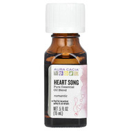 <img alt="Aura Cacia, Pure Essential Oil Blend, Heart Song, 0.5 fl oz (15 ml)" title="Aura Cacia, Pure Essential Oil Blend, Heart Song, 0.5 fl oz (15 ml),051381911492"