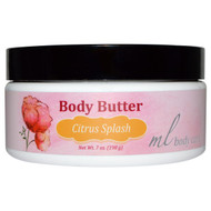 Madre Labs, Body Butter, Citrus Splash, Moisturizing with Argan & Marula Oils + Shea Butter, 7 oz. (198 g)