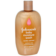 Johnsons, Baby Moisture Wash, Vanilla Oatmeal, 15 fl oz (443 ml)