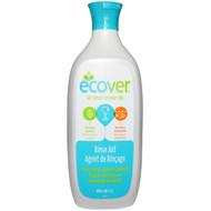 3 PACK of Ecover Natural Rinse Aid for Dishwashers -- 16 fl oz