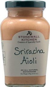 3 PACK of Stonewall Kitchen All Natural Aioli Sriracha -- 10.25 oz