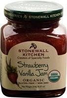 Stonewall Kitchen Organic Gourmet Jam  Strawberry Vanilla - 8.25 oz