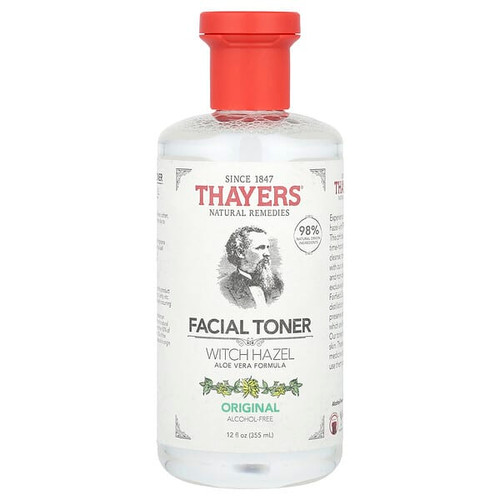 <img alt="Thayers, Witch Hazel Facial Toner, Alcohol-Free, Original, 12 fl oz (355 ml)" title="Thayers, Witch Hazel Facial Toner, Alcohol-Free, Original, 12 fl oz (355 ml),041507070059"