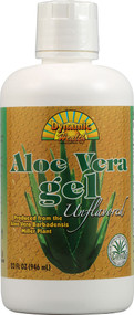 Dynamic Health  Laboratories, Aloe Vera Gel, 100% Juice, Unflavored, 32 fl oz (946 ml)