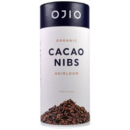 3 PACK of Ojio, Organic Cacao Nibs, 8 oz (227 g)