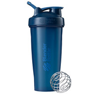 Blender Bottle, BlenderBottle, Classic With Loop, Navy, 28 oz