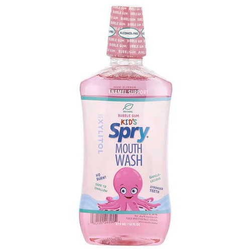 <img alt="Xlear, Kids Spry Mouth Wash, Enamel Support, Alcohol-Free, Bubble Gum, 16 fl oz (473 ml)" title="Xlear, Kids Spry Mouth Wash, Enamel Support, Alcohol-Free, Bubble Gum, 16 fl oz (473 ml),700596001282"
