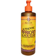 Alaffia, Authentic African Black Soap, Lavender Ylang Ylang, 16 fl oz (476 ml)