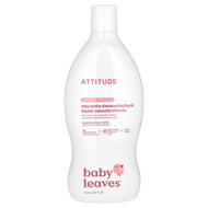 <img alt="ATTITUDE, Baby Leaves, Baby Bottle Dishwashing Liquid, Unscented, 23.7 fl oz (700 ml)" title="ATTITUDE, Baby Leaves, Baby Bottle Dishwashing Liquid, Unscented, 23.7 fl oz (700 ml),626232131796"