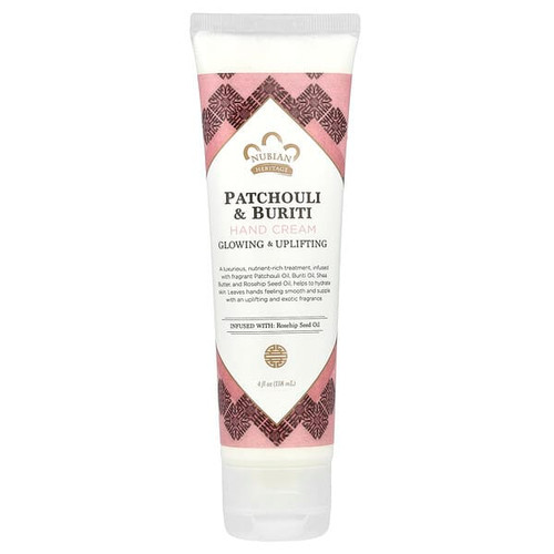 <img alt="Nubian Heritage, Hand Cream, Patchouli & Buriti, 4 fl oz (118 ml)" title="Nubian Heritage, Hand Cream, Patchouli & Buriti, 4 fl oz (118 ml),764302122258"