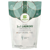 <img alt="Grab Green, 3 in 1 Laundry Powder Detergent Pods, Vetiver, 24 Pods, 13.5 oz (384 g)" title="Grab Green, 3 in 1 Laundry Powder Detergent Pods, Vetiver, 24 Pods, 13.5 oz (384 g),899696002210"