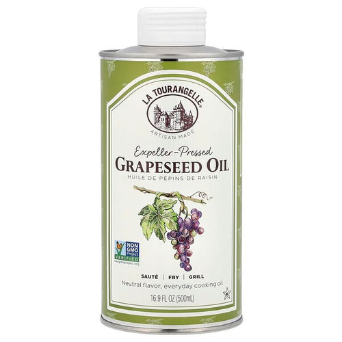 <img alt="La Tourangelle, Expeller-Pressed Grapeseed Oil, 16.9 fl oz (500 ml)" title="La Tourangelle, Expeller-Pressed Grapeseed Oil, 16.9 fl oz (500 ml),857190000316"