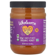<img alt="Wholesome Sweeteners, Raw + Unfiltered Organic Honey , 16 oz (454 g)" title="Wholesome Sweeteners, Raw + Unfiltered Organic Honey , 16 oz (454 g),012511891657"