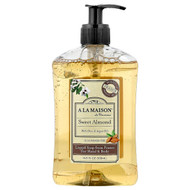 <img alt="A La Maison de Provence, Liquid Soap For Hand & Body, Sweet Almond, 16.9 fl oz (500 ml)" title="A La Maison de Provence, Liquid Soap For Hand & Body, Sweet Almond, 16.9 fl oz (500 ml),817252011230"