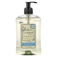 <img alt="A La Maison de Provence, Liquid Soap, For Hand & Body, Fresh Sea Salt, 16.9 fl oz (500 ml)" title="A La Maison de Provence, Liquid Soap, For Hand & Body, Fresh Sea Salt, 16.9 fl oz (500 ml),817252011223"