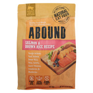 3 PACK of Abound Natural Cat Food Salmon & Brown Rice Recipe -- 3.5 lb