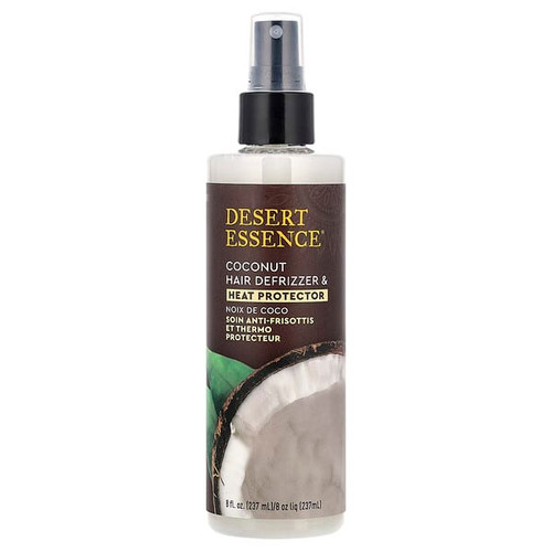 <img alt="Desert Essence, Coconut Hair Defrizzer & Heat Protector, 8 fl oz (237 ml)" title="Desert Essence, Coconut Hair Defrizzer & Heat Protector, 8 fl oz (237 ml),718334337869"