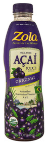Zola, Organic Acai Juice,  Original - 32 fl oz