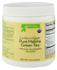 3 PACK of Vitaco Certified Organic Pure Matcha Green Tea Powder - Non-GMO -- 1.75 oz (50 g)