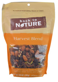 3 PACK of Back To Nature Trail Mix Harvest Blend -- 10 oz