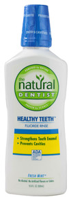 The Natural Dentist, Healthy Teeth Fluoride Rinse, Fresh Mint, 16.9 fl oz (500 ml) (Discontinued Item)