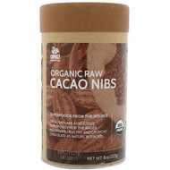 OMG! Organic Meets Good, Organic Raw, Cacao Nibs, 8 oz (227 g)