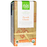 Rishi Tea, Organic Loose Leaf Tea, Pu-erh Classic, 3 oz (85 g)