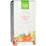 Rishi Tea, Loose Leaf Organic Herbal Tea, Tangerine Ginger, Caffeine Free , 2.65 oz (75 g)