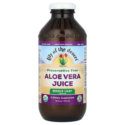 <img alt="Lily of the Desert, Aloe Vera Juice, Whole Leaf, Filtered, 16 fl oz (473 ml)" title="Lily of the Desert, Aloe Vera Juice, Whole Leaf, Filtered, 16 fl oz (473 ml),026395840168"