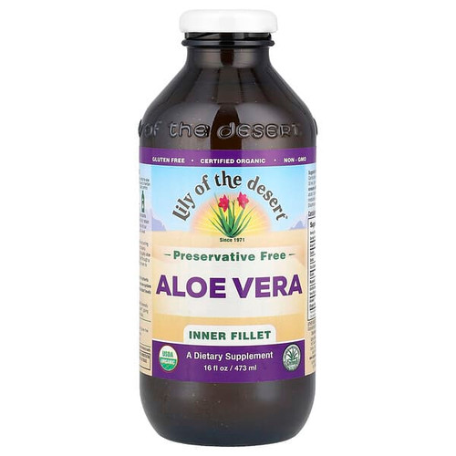 <img alt="Lily of the Desert, Aloe Vera Juice, Inner Fillet, 16 fl oz (473 ml)" title="Lily of the Desert, Aloe Vera Juice, Inner Fillet, 16 fl oz (473 ml),026395830169"