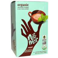 Nibmor, Organic Drinking Chocolate, Mint,  6 Packets, 1.05 oz (30 g) Each