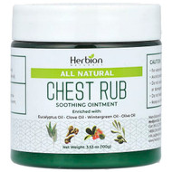 <img alt="Herbion Naturals, All Natural Chest Rub, 3.53 oz (100 g)" title="Herbion Naturals, All Natural Chest Rub, 3.53 oz (100 g),040232380167"