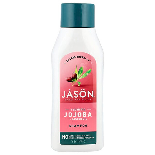 <img alt="Jason Natural, Shampoo, Repairing Jojoba + Castor Oil , 16 fl oz (473 ml)" title="Jason Natural, Shampoo, Repairing Jojoba + Castor Oil , 16 fl oz (473 ml),078522000150"
