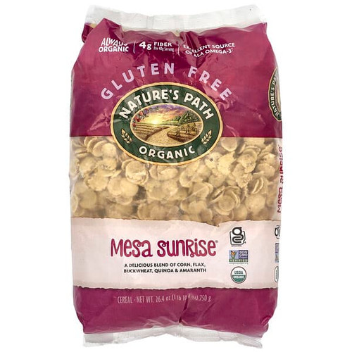 <img alt="Natures Path, Organic Mesa Sunrise Cereal, 26.4 oz (750 g)" title="Natures Path, Organic Mesa Sunrise Cereal, 26.4 oz (750 g),058449779018"