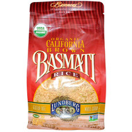 3 PACK of Lundberg Organic California Brown Basmati Rice -- 2 lbs