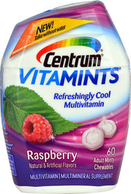 Centrum VitaMints Adult Multivitamin  Raspberry - 60 Chewables