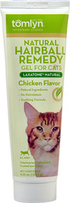 Tomlyn, Laxatone Natural Hairball Remedy Gel for Cats,  Chicken - 4.25 oz