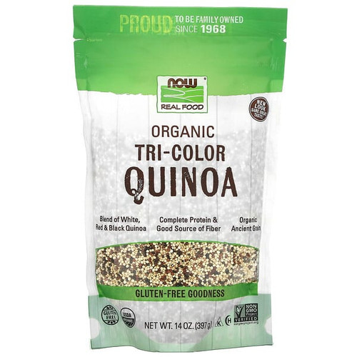 <img alt="NOW Foods, Organic Tri-Color Quinoa, 14 oz (397 g)" title="NOW Foods, Organic Tri-Color Quinoa, 14 oz (397 g),733739063144"
