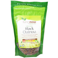 Now Foods, Gluten Free, Certified Organic, Black Quinoa, 14 oz (397 g)