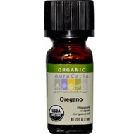 Aura Cacia, Organic Oregano, .25 fl oz (7.4 ml)