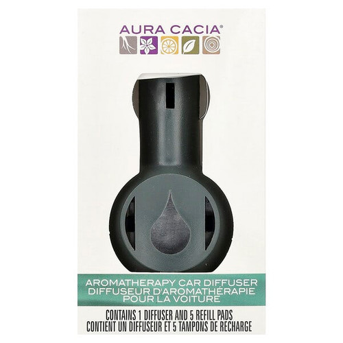 <img alt="Aura Cacia, Aromatherapy Car Diffuser, 1 Diffuser, 5 Refill Pads" title="Aura Cacia, Aromatherapy Car Diffuser, 1 Diffuser, 5 Refill Pads,051381913144"