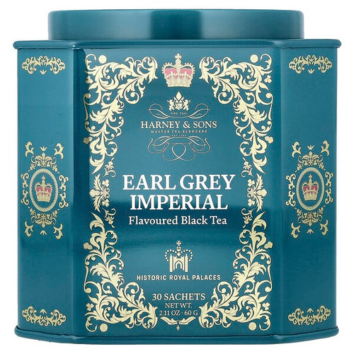 <img alt="Harney & Sons, Black Tea, Earl Grey Imperial, 30 Sachets, 2.11 oz (60 g)" title="Harney & Sons, Black Tea, Earl Grey Imperial, 30 Sachets, 2.11 oz (60 g),636046354144"