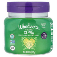<img alt="Wholesome Sweeteners, Organic Stevia, 6 oz (170 g)" title="Wholesome Sweeteners, Organic Stevia, 6 oz (170 g),012511946609"
